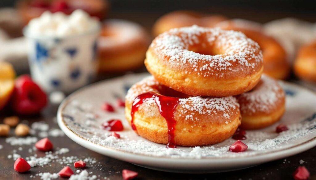 Złociste pączki bez smażenia i grama oleju. Smakują jak z cukierni