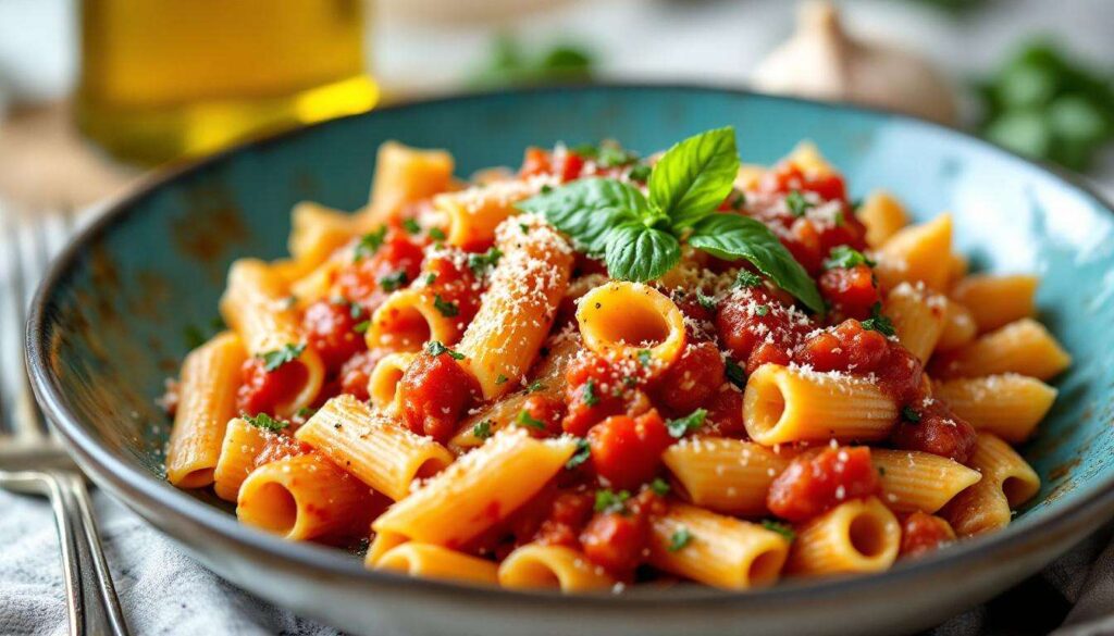 Gotuję makaron i wrzucam do sosu. Szybki obiad, w sam raz na zabiegane dni