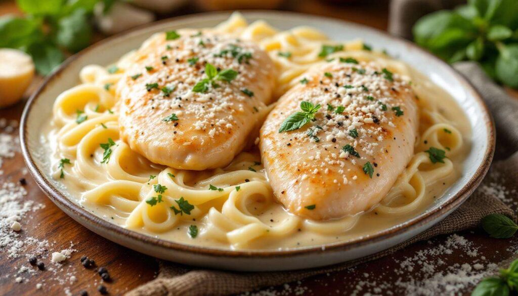Kurczak w śmietanie z parmezanem – kremowy obiad, który zawsze się udaje