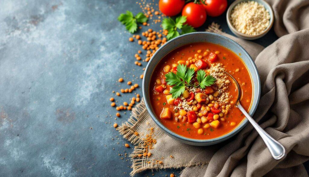 Niskokaloryczna, bogata w białko zupa. Nasyci na długo