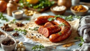 Jak ugotować białą kiełbasę, żeby nie pękała: temperatura, czas i najlepsze dodatki