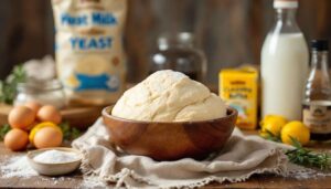 Wlej 1 łyżkę do ciasta drożdżowego. Wyrośnie pulchne jak nigdy wcześniej