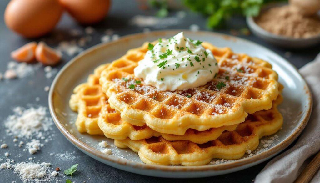 Serek wiejski blenduję z dodatkami i piekę jak gofry. Mają więcej białka i sycą na dłużej