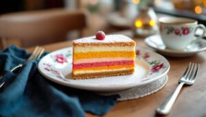 Ciasto Marzeń to jedna z najpopularniejszych słodkości w Danii. Zakochasz się w jego smaku