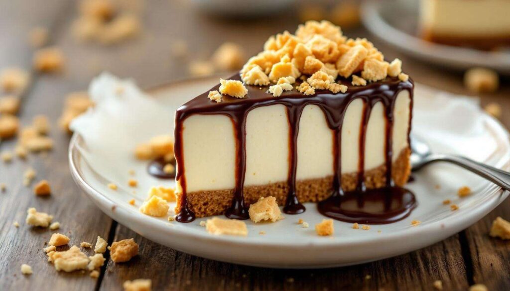 4 składniki, 3 kroki: najprostszy sernik bez pieczenia z czekoladą