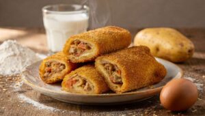 Naleśniki na krokiety już się nie rozpadną. Wystarczy dodać 1 tanie warzywo, które masz pod ręką