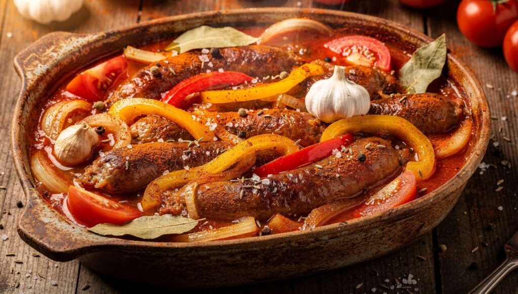 Rozgrzewające leczo z piekarnika. Pomysł na szybki obiad dla całej rodziny