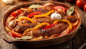 Rozgrzewające leczo z piekarnika. Pomysł na szybki obiad dla całej rodziny