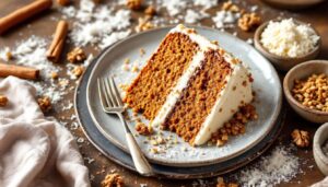 Ciasto marchewkowo-kokosowe: wilgotny przepis, który zawsze wychodzi